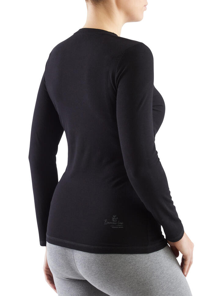 Koszulka longsleeve damska Viking Teres z przędzy bambusowej i wełny Merino
