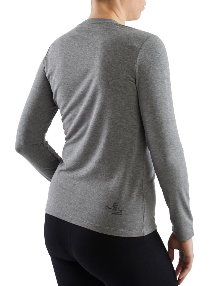 Koszulka longsleeve damska Viking Teres z przędzy bambusowej i wełny Merino