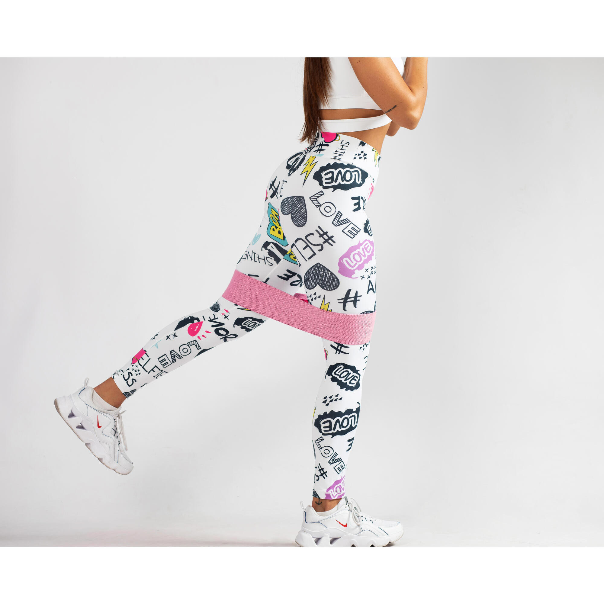 Fitness Tech Glute Bands - 3 weerstandsniveaus 4/6