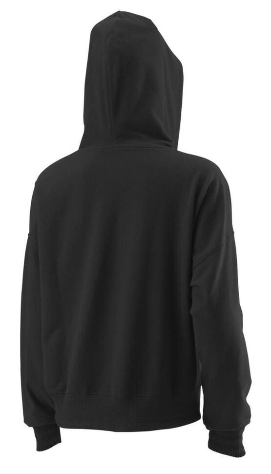 Bluza tenisowa męska Wilson Script Eco Cotton Hoody slimfit