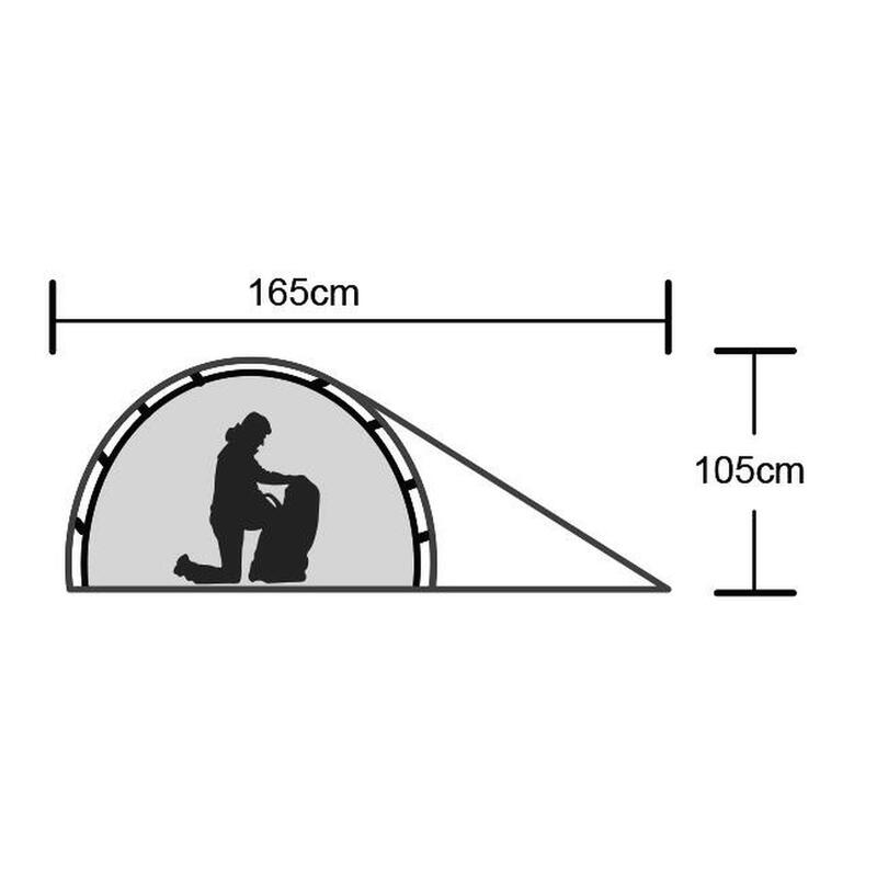 Origin Outdoors Snugly Koepeltent - 1 Persoons Koepeltent