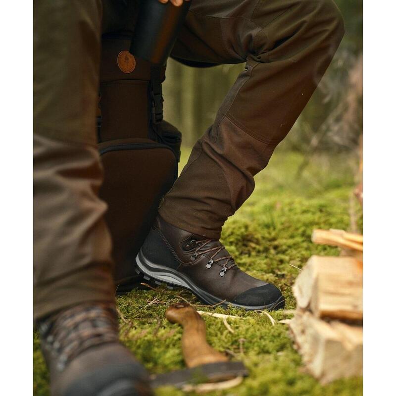 Pinewood Caribou outdoorbroek - Suede Brown/D.Olive