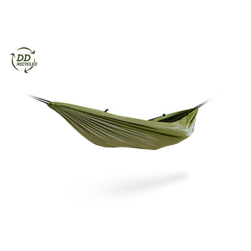 DD Hammocks DD Recycled - Camping Hangmat - Olijfgroen