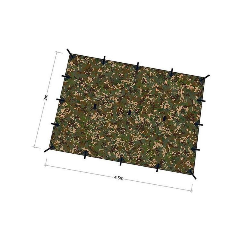 Tenda XL Prelata Camo DDHammocks 450 × 300 cm