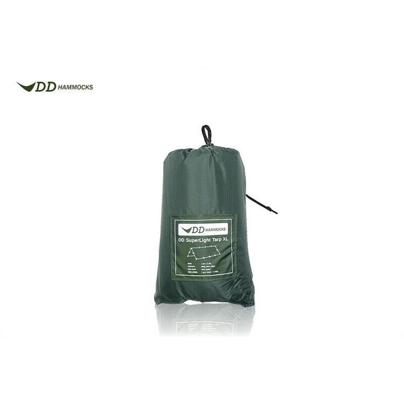 Tenda Superlight Prelata XL Olive Green DDHammocks 450 × 290 cm