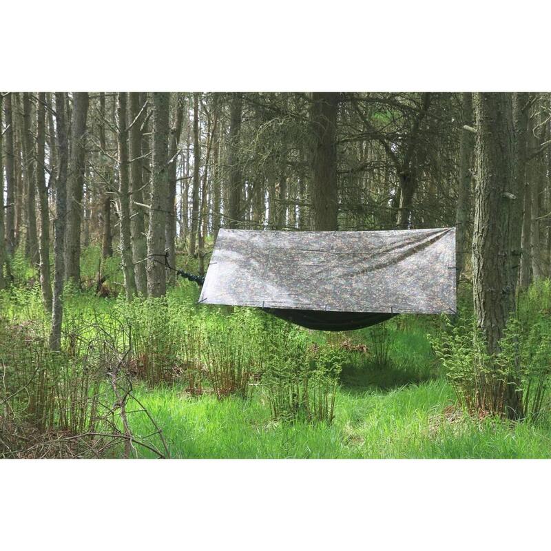 DD Hammocks Tarp 3x3 Multicam DD HAMMOCKS Decathlon.nl