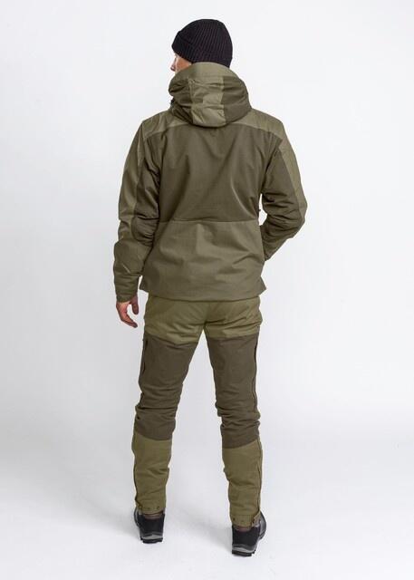 Pinewood Veste Hybrid Extreme Finnveden - Olive Foncé/Olive de Chasse (5300) 3/7