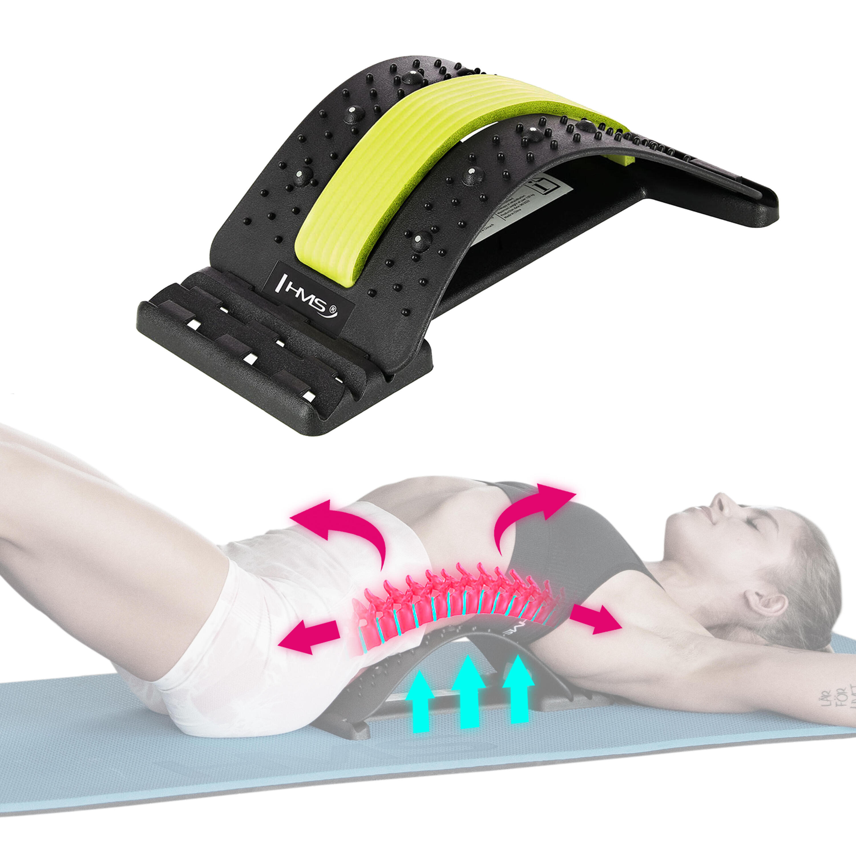 Extenseur dorsal avec aimants prp02 HMS 3/7