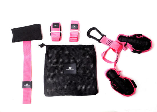 Système Suspension TRX PRO P3 Fitness Tech – Rose