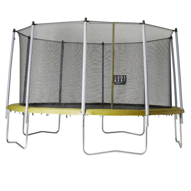 DOMYOS REFURBISHED ROUND TRAMPOLINE WITH SAFETY NET 420 - B GRADE