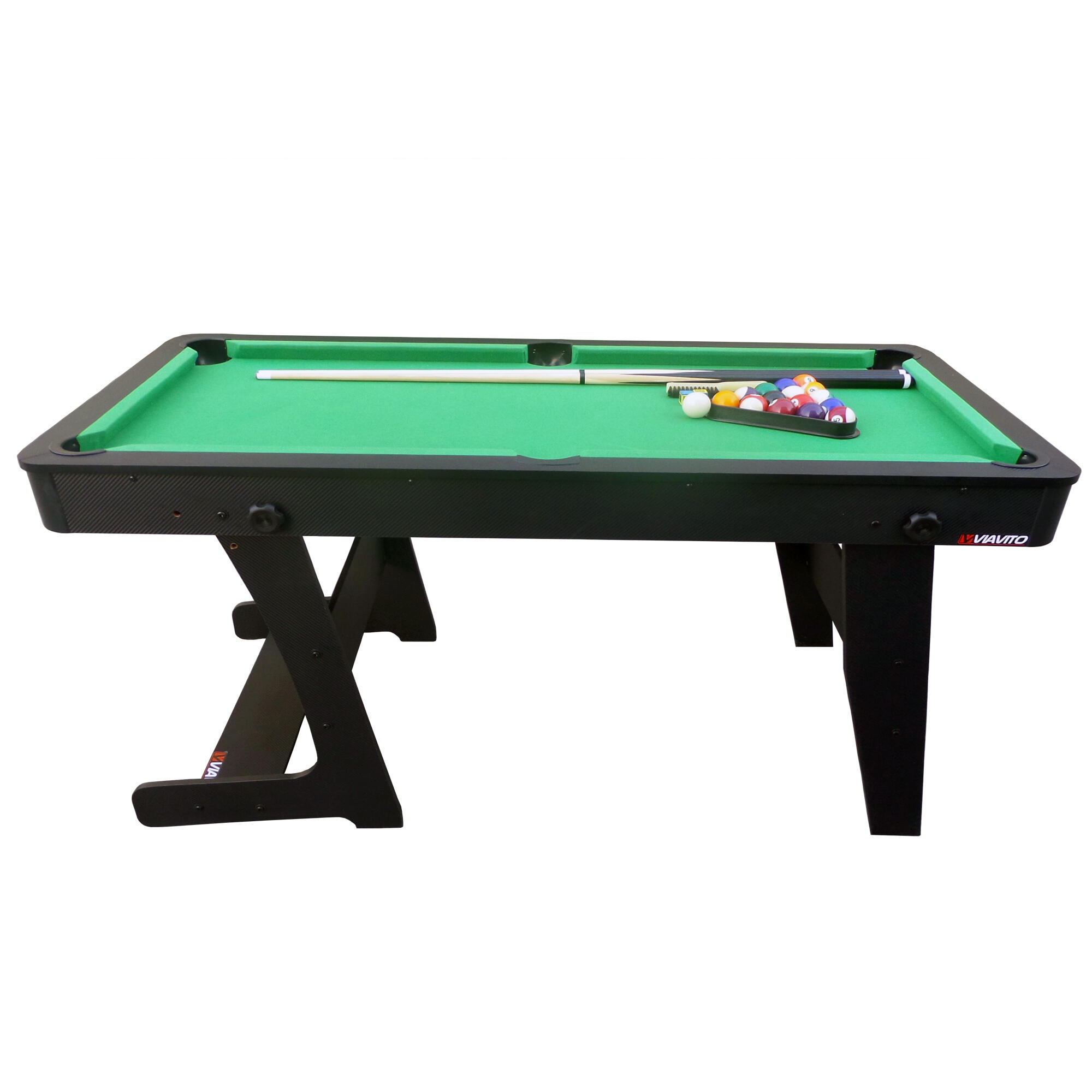 Viavito PT100X 5ft Folding Pool Table 1/5