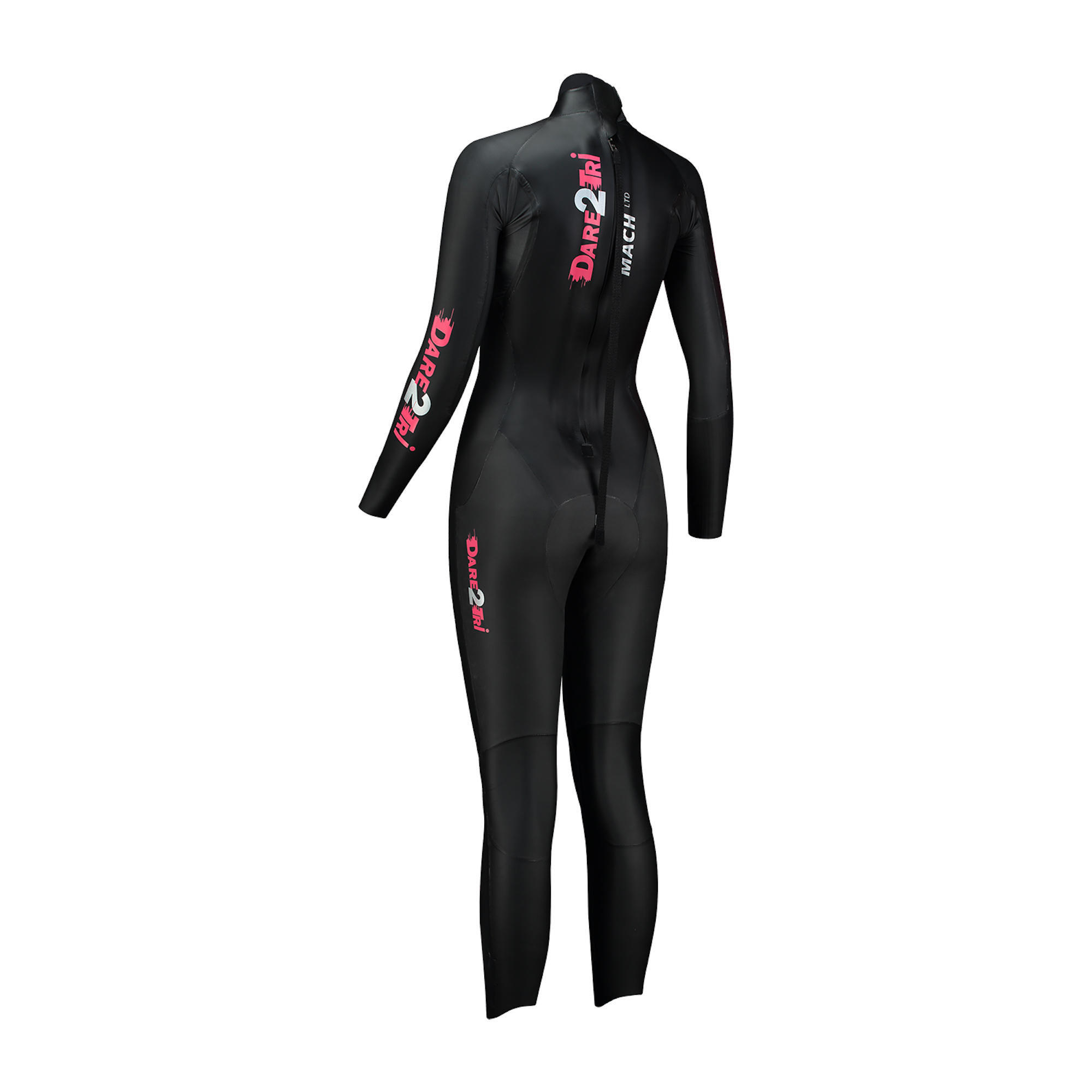 REFURBISHED MACH WOMENS NEOPRENE TRIATHLON WETSUIT - UK 9.5 - EU 44 - A GRADE 3/5