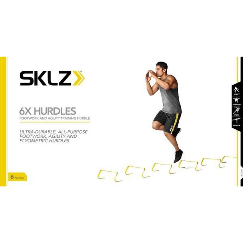 Conjunto de 6 obstáculos pesados, treino de velocidade para todos os fins - SKLZ