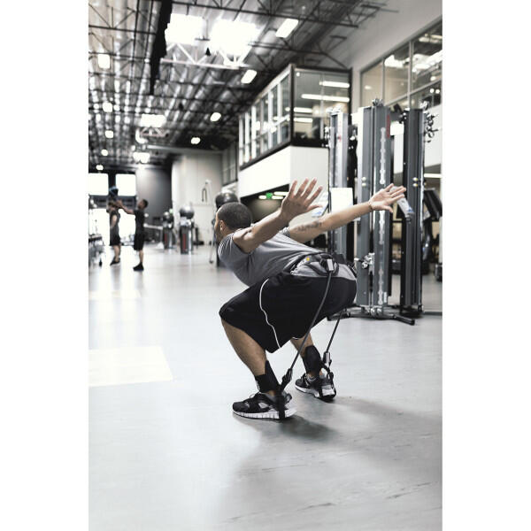 Allenatore salto verticale HOPZ 2.0 SKLZ nero, elastico regolabile 900 g 2/6