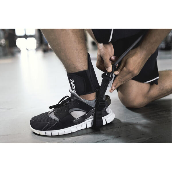 Allenatore salto verticale HOPZ 2.0 SKLZ nero, elastico regolabile 900 g 5/6