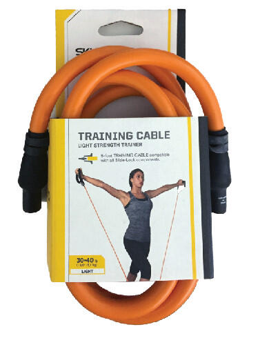 Cable de entrenamiento elástico, naranja, resistencia ligera - SKLZ 4/4