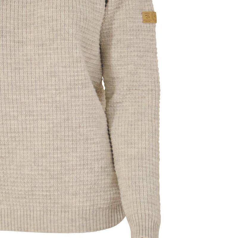 Maglia NLS Petal Birch girocollo - 100% pura lana non tinta 3/5