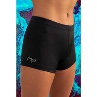 Shorts de Gymnastique et de Danse Noir Femme