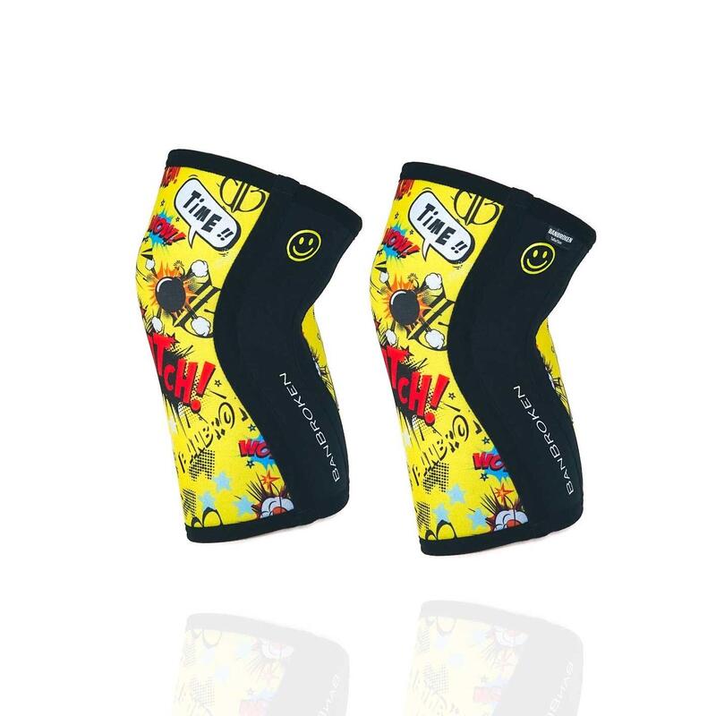 Rodilleras Cross Training unisex Banbroken Yellow Fun Amarillas
