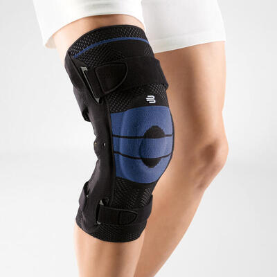 Bauerfeind genutrain s pro kniebrace zwart