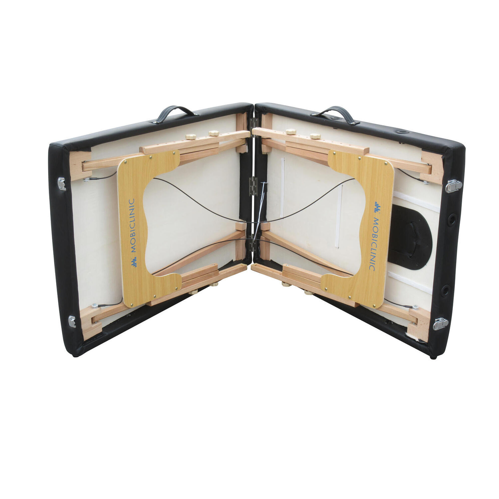 Tavolo da massaggio pieghevole portatile in legno regolabile Massagetafel 4/6