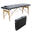 Table de massage pliante Portable Bois réglable Massagetafel