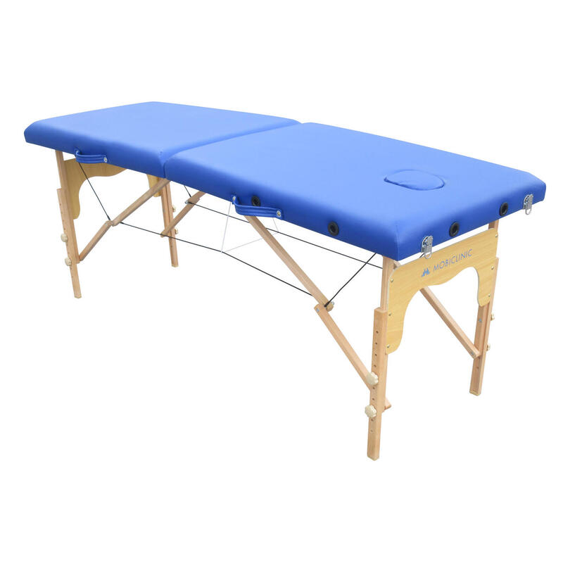 Inklapbare massagetafel draagbaar CM-O1 Basic 180x60 cm Hout