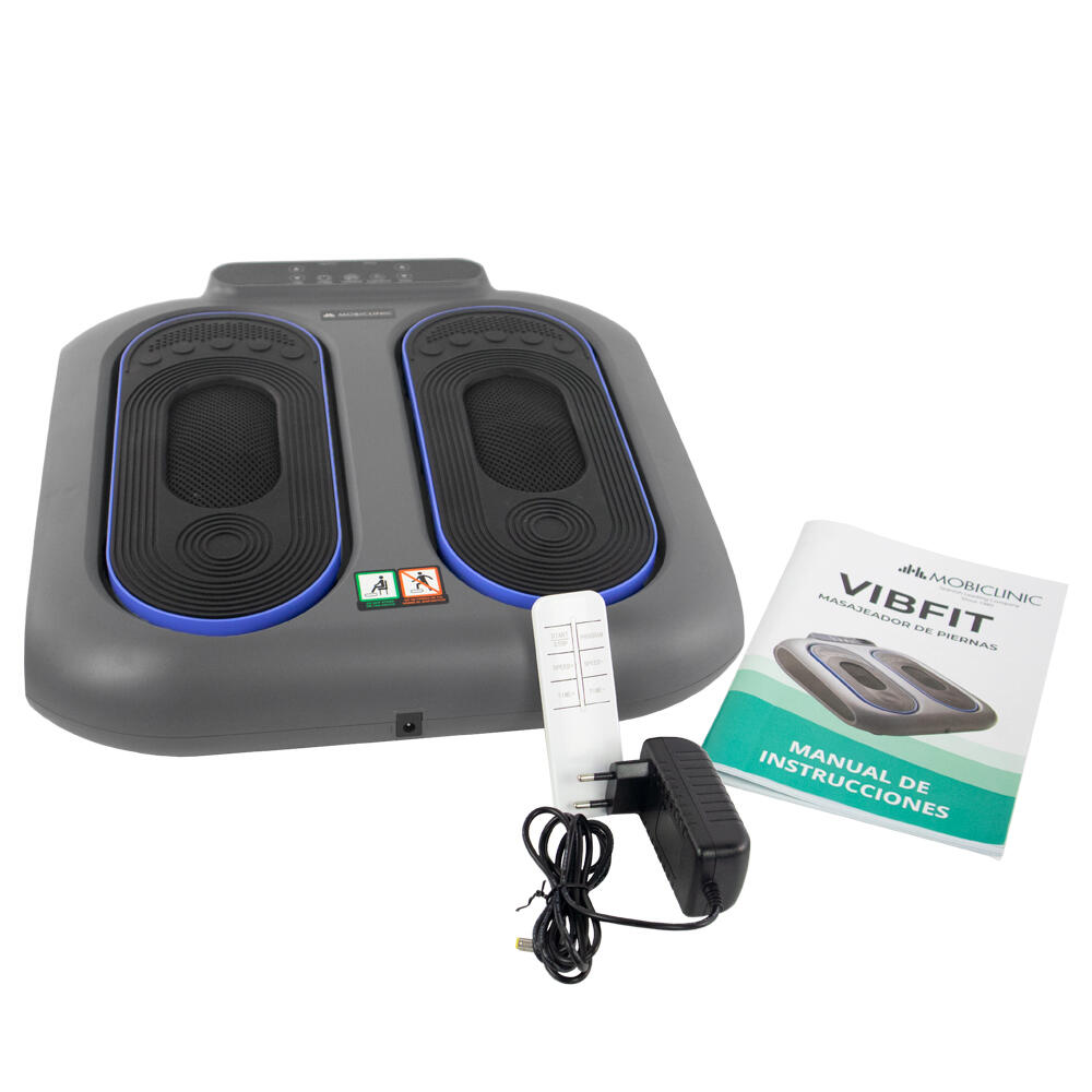 Masajeador de pies con vibracion 10 Niveles de velocidad Mando a distancia Decathlon