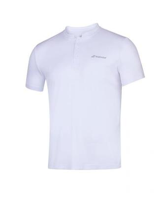 Koszulka chłopięca Babolat Play Polo Boy biała 140