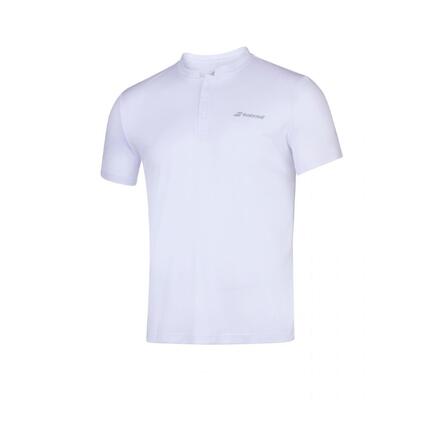 Koszulka chłopięca Babolat Play Polo Boy biała 140