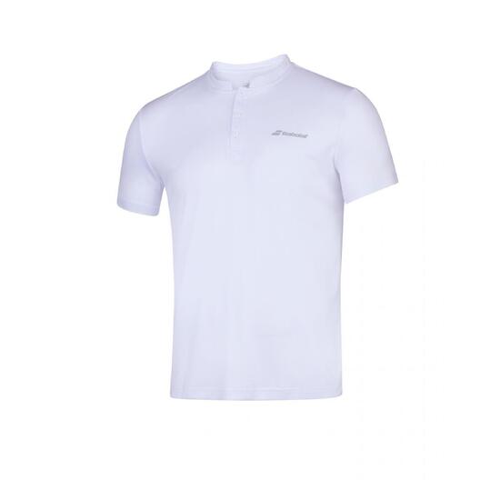 Koszulka chłopięca Babolat Play Polo Boy biała 140