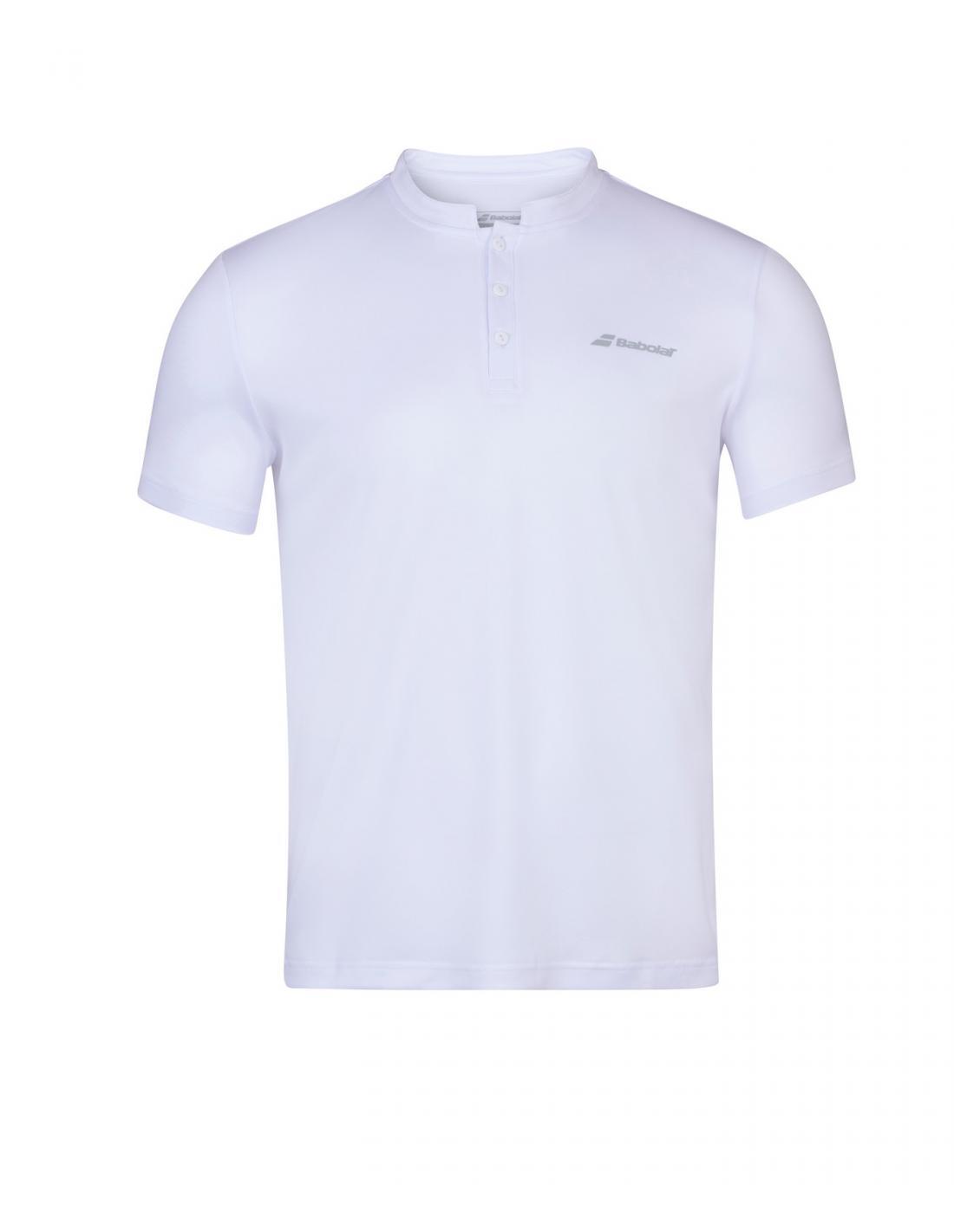 Koszulka chłopięca Babolat Play Polo Boy biała 140 3/3