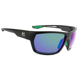 Lunettes de soleil CIERZO noir mat, CX Polarisés VERT - cat.3 - MUNDAKA