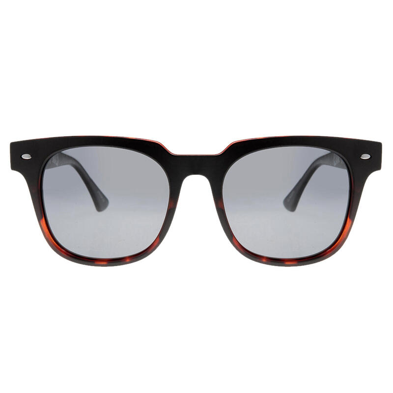 **Lunettes de soleil CLARK marron et noir mat, Polarisés GRIS cat.3 - MUNDAKA**