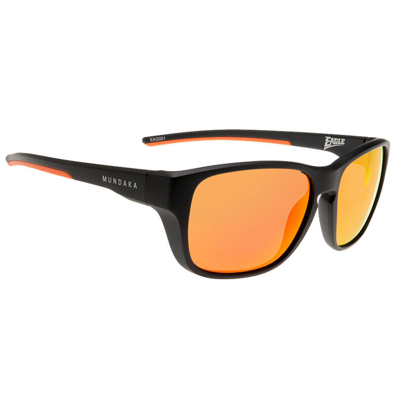 Gafas de sol EAGLE en negro mate y naranja, CX NARANJA - cat.3 - MUNDAKA