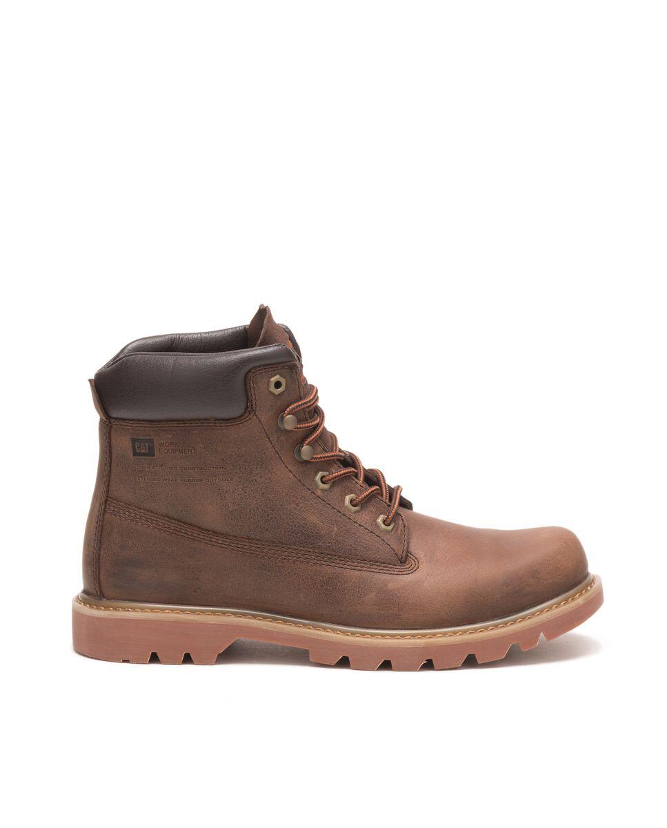 Botas caterpillar bruiser 2.0 para adulto marrom de couro