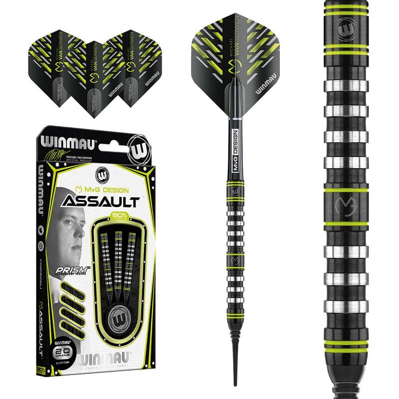 Dardos Winmau Michael Van Gerwen MvG Design Assault 90%