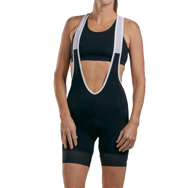 Sporthose Damen Core Fahrrad Hose mit Träger - Black ZOOT