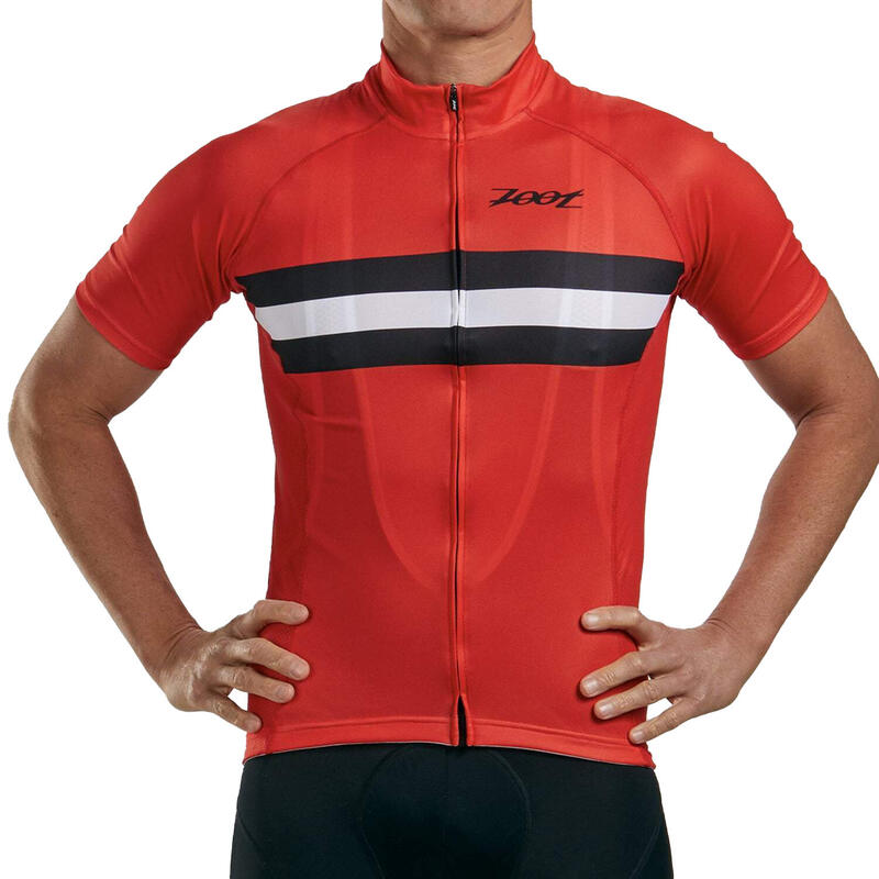 Sporttrikot Herren Core Fahrrad Aero Trikot - Cardinal ZOOT