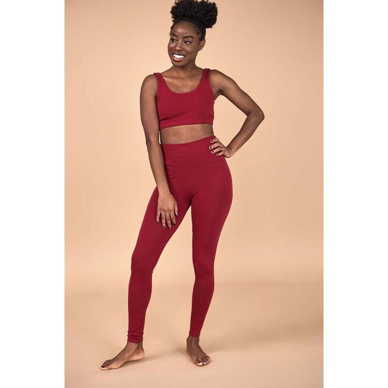 Yoga leggings - Rouge