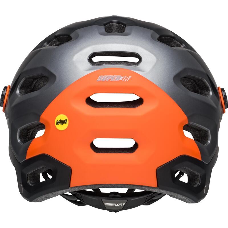 SUPER 3R MIPS ADULT MTB BIKE HELMET-MATTE ORANGE/BLACK