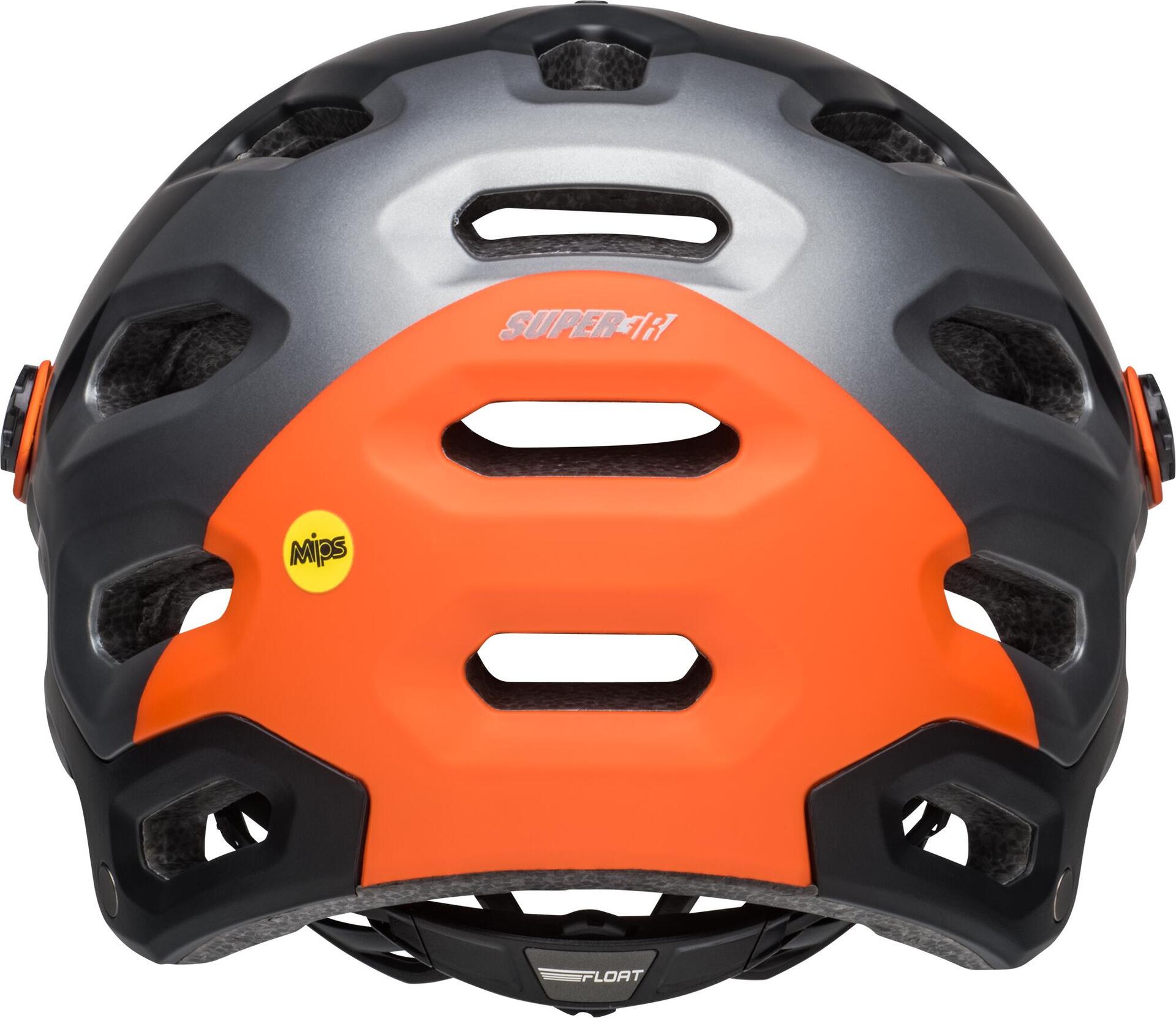 SUPER 3R MIPS ADULT MTB BIKE HELMET-MATTE ORANGE/BLACK