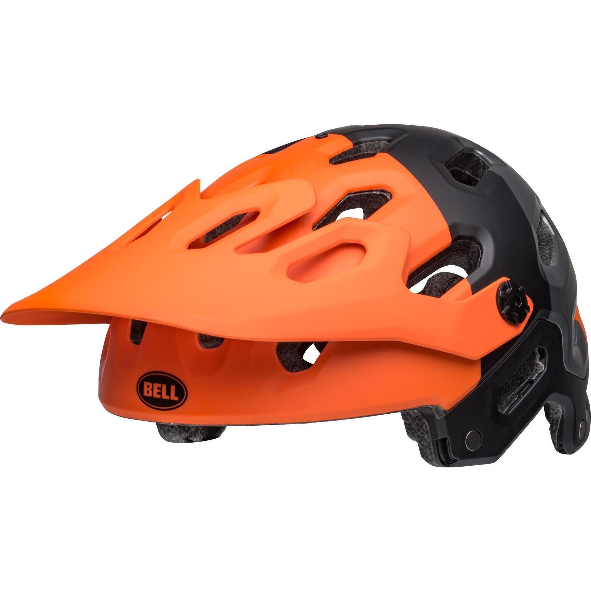 SUPER 3R MIPS ADULT MTB BIKE HELMET-MATTE ORANGE/BLACK