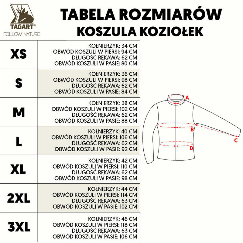 Dámská lovecká košile Tagart Koziołek Lady 100 % bavlna