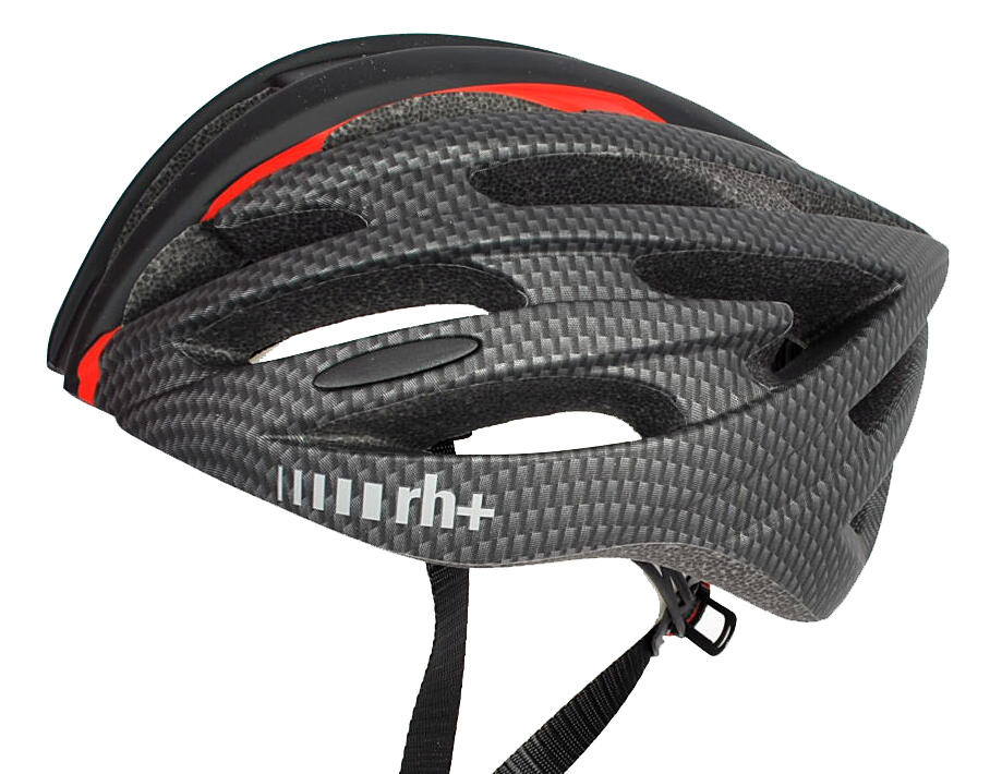 Kask rowerowy dla dorosłych RH+ Z Zero red/black/carbon