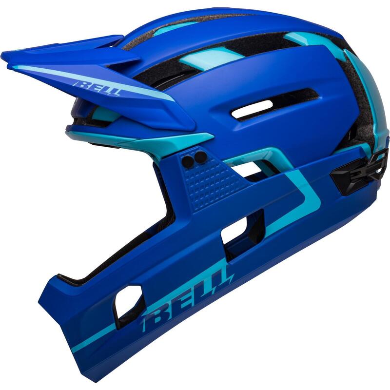 SUPER AIR R SPHERICAL 成人爬山車頭盔-啞光藍色