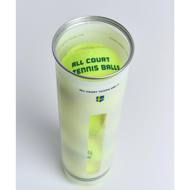 All-Court-Tennisbälle – 4er-Set