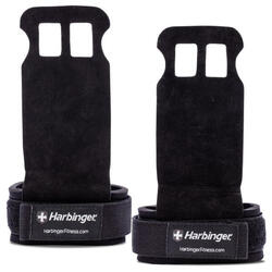Sangles de levage en cuir Harbinger : Protection et soutien de la main. Taille S
