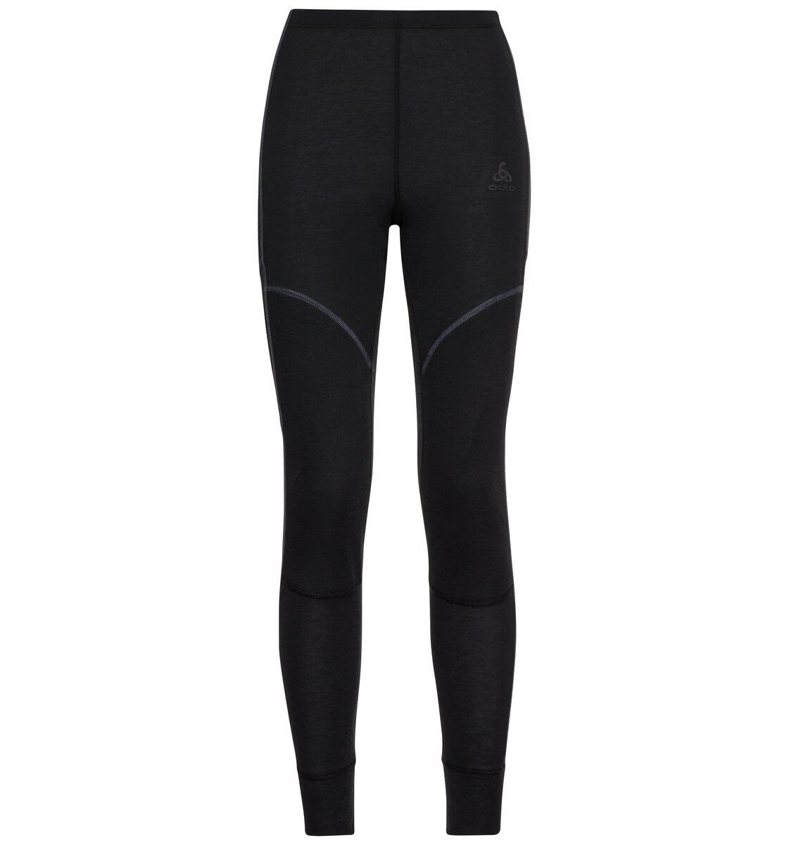 Donne nere strette Odlo Active X-Warm lunghe 3/4