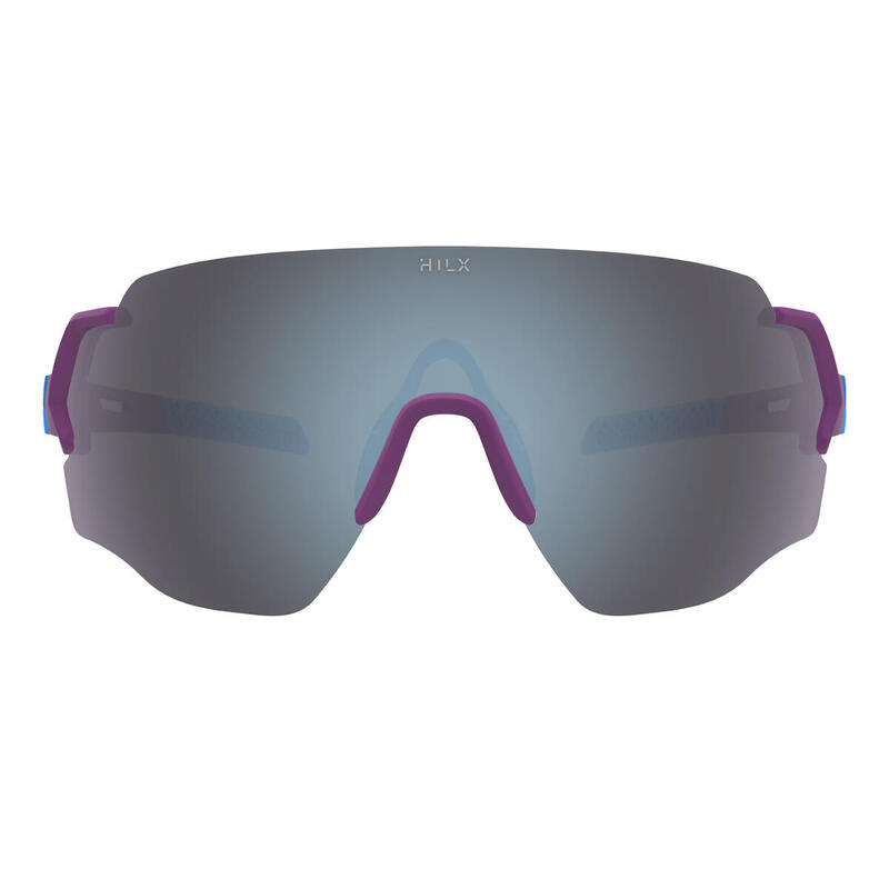 SAVAGE 無框防霧防刮疏水單車太陽鏡 - 紫色